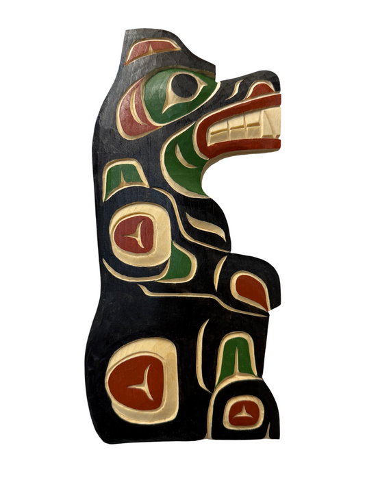 Wooden Plaque - Pine - Bear