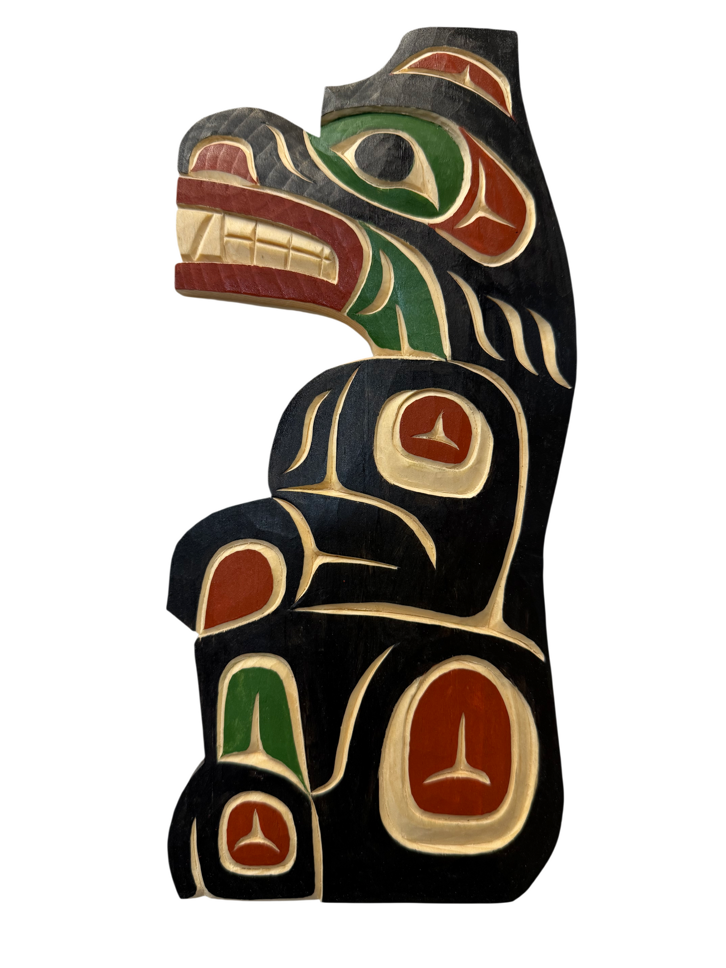 Wooden Plaque - Pine - Bear