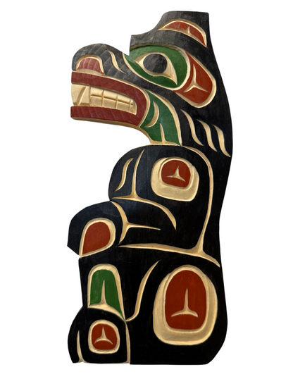 Wooden Plaque - Pine - Bear