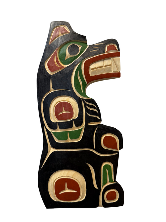 Wooden Plaque - Pine - Bear