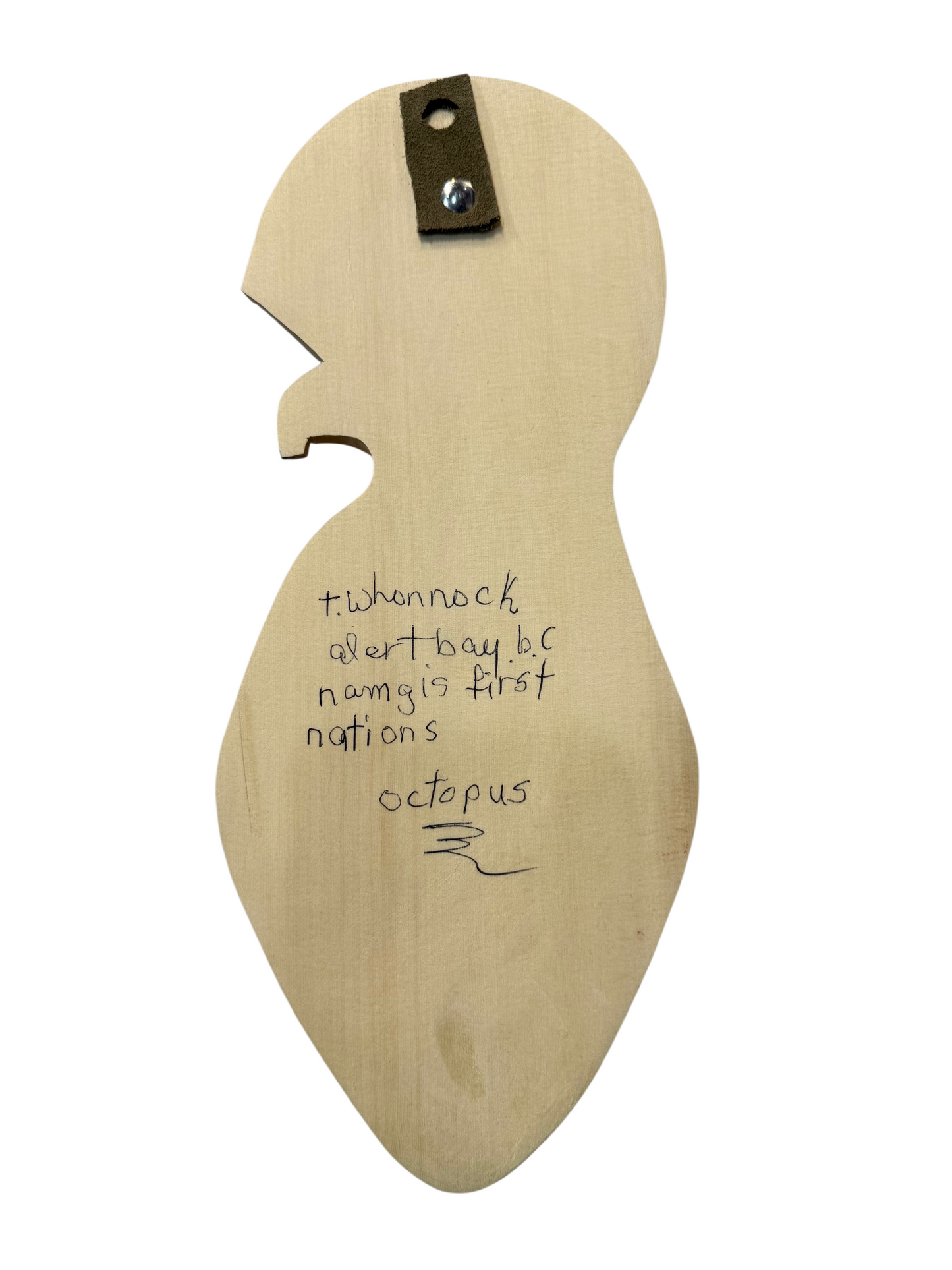 Wooden Plaque - Pine - Octopus