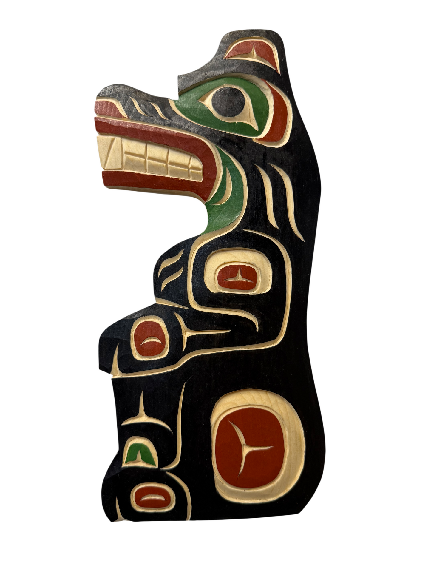 Wooden Plaque - Pine - Bear