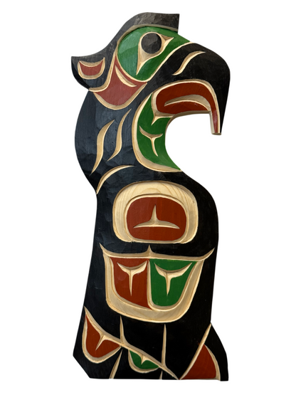 Wooden Plaque - Pine - Hawk