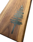 Serving Board - Canadian Walnut Wood - Live Edge - Sitka Tree