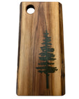 Serving Board - Canadian Walnut Wood - Live Edge - Sitka Tree