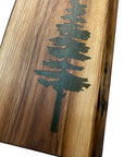 Serving Board - Canadian Walnut Wood - Live Edge - Sitka Tree