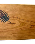 Serving Board - Canadian Cherry Wood - Fern