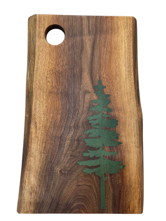 Serving Board - Canadian Walnut Wood - Sitka Tree