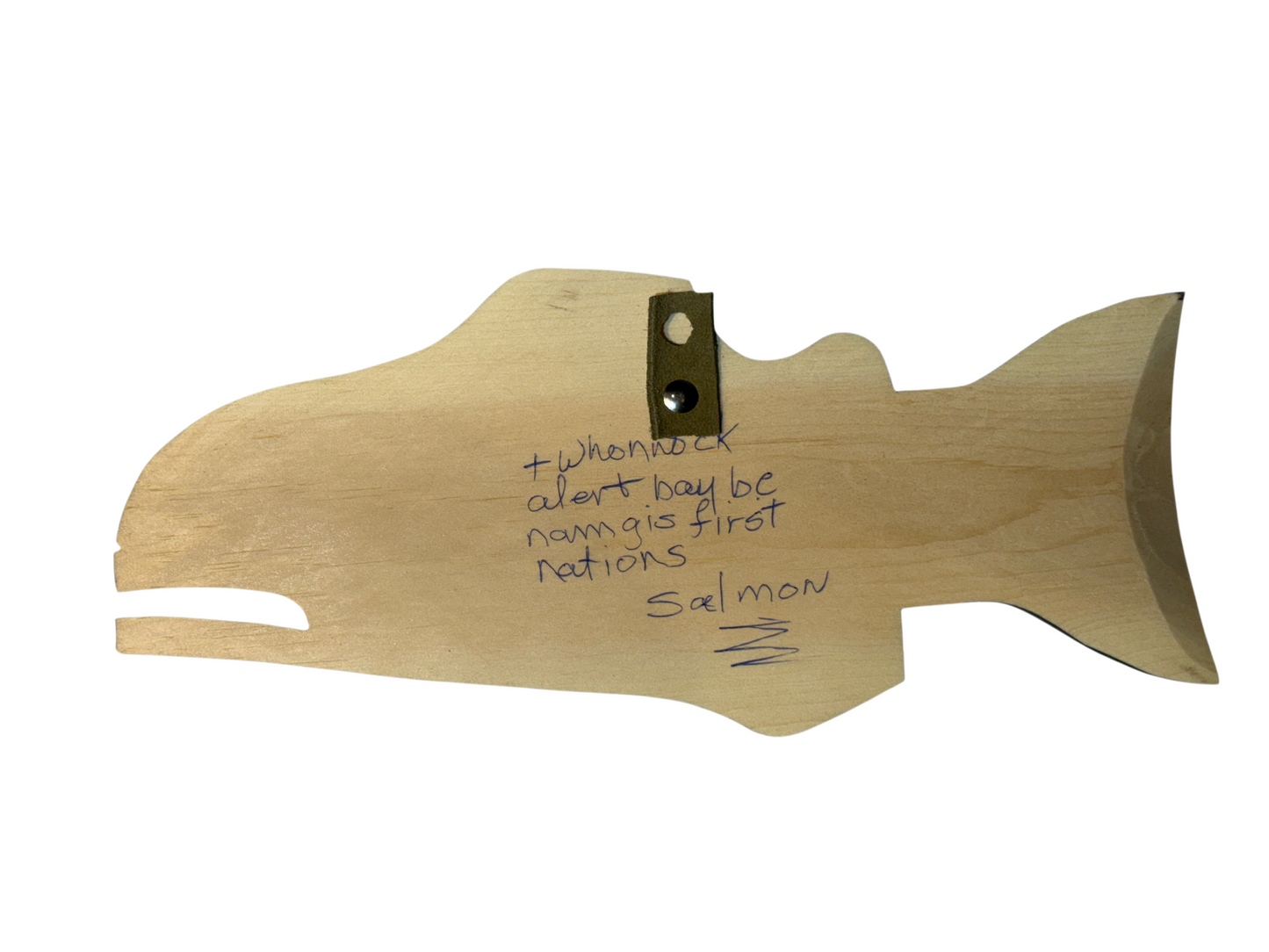 Wooden Plaque - Pine - Salmon