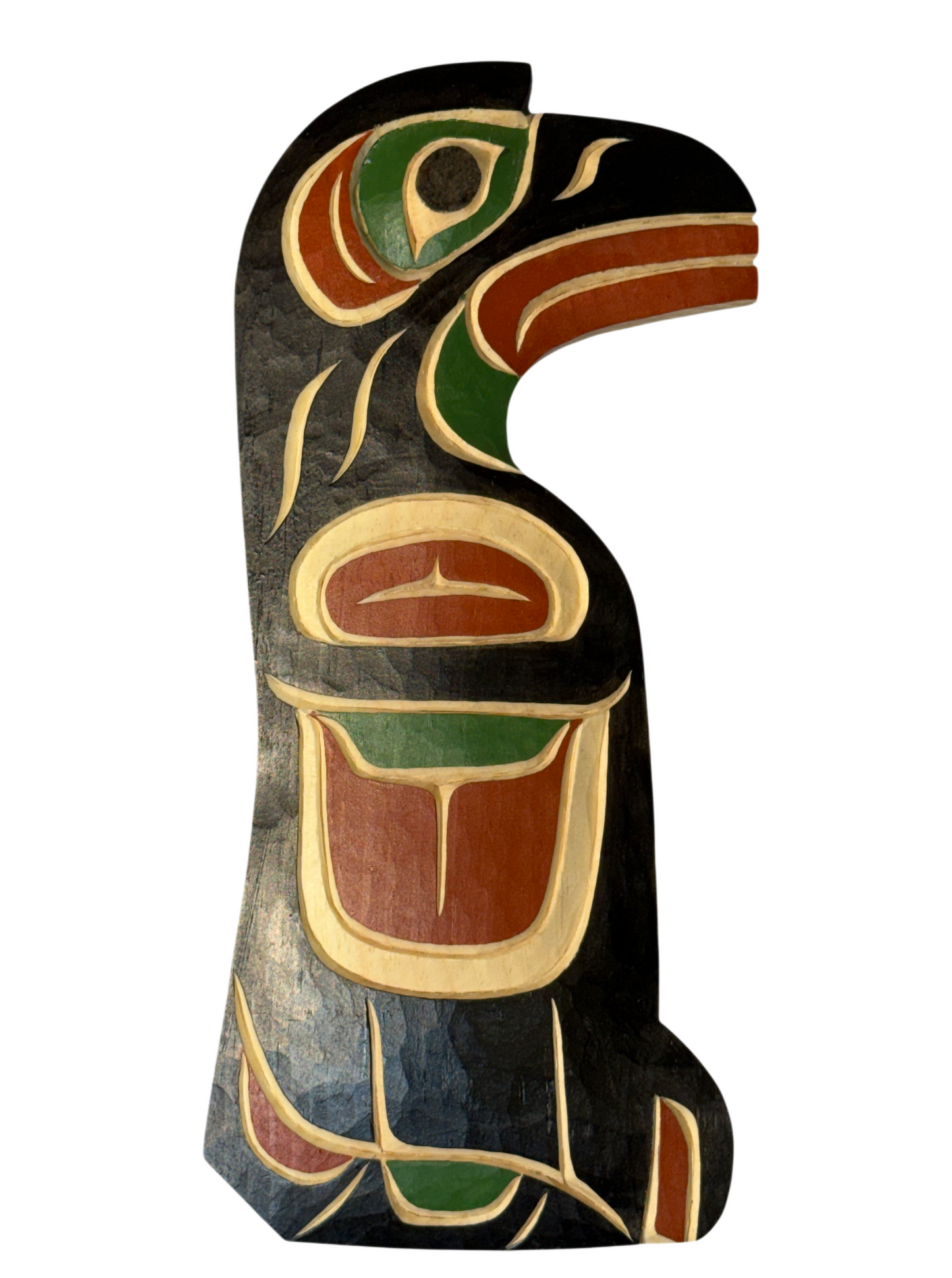 Wooden Plaque - Pine - Raven