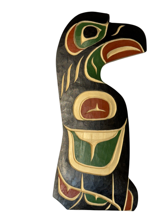 Wooden Plaque - Pine - Raven