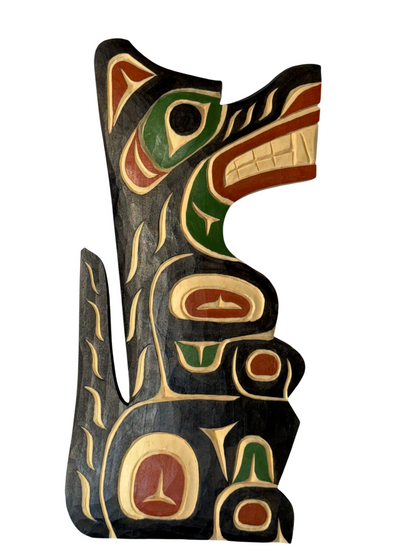 Wooden Plaque - Pine - Wolf