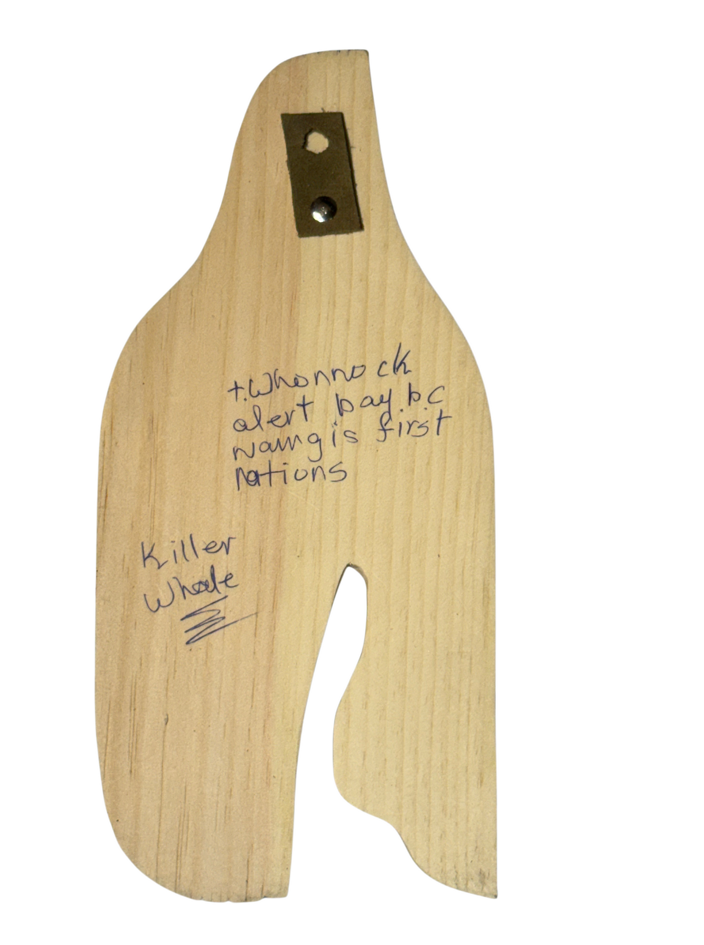 Wooden Plaque - Pine - Orca