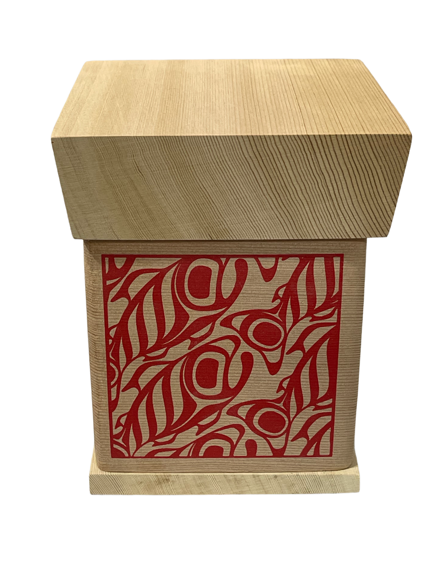 Bentwood Box - Salmon - Natural