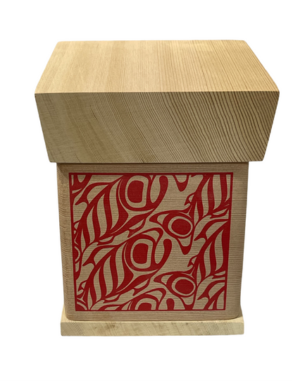 Bentwood Box - Salmon - Natural