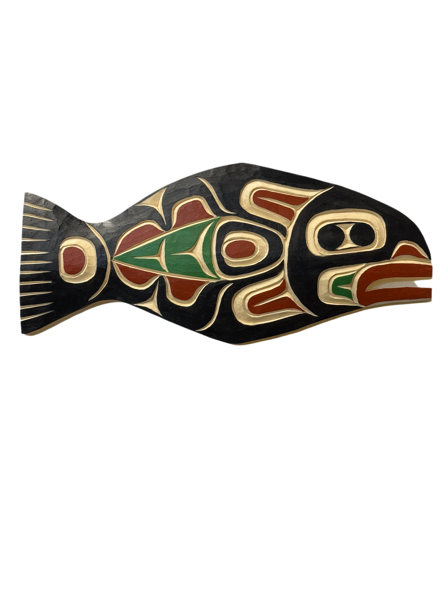 Wooden Plaque - Pine - Halibut