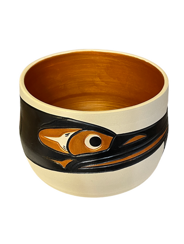 Ceramic Pot - Medium - Raven - Copper