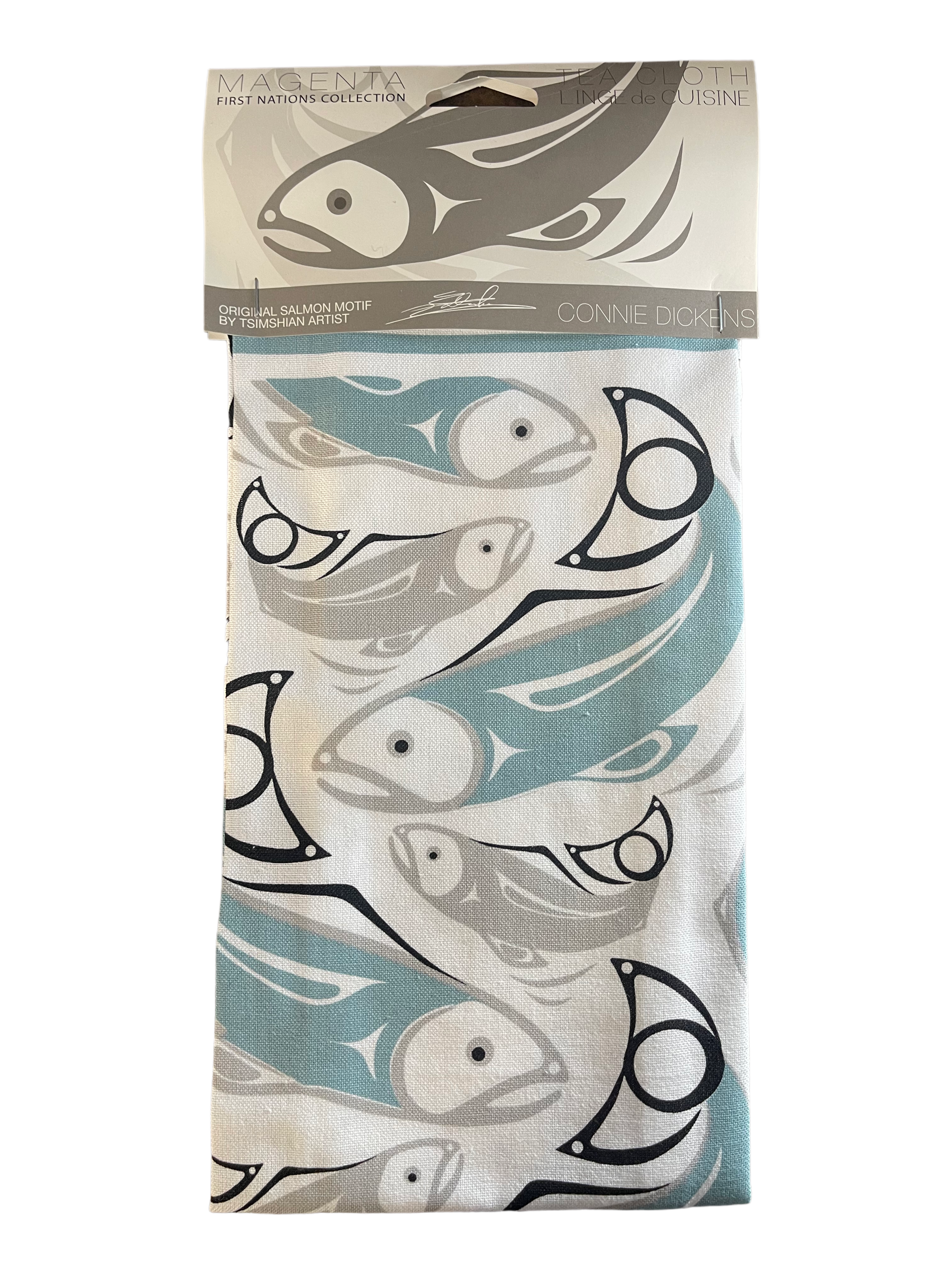 Tea Towel - Salmon