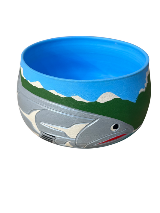 Ceramic Pot - Small - Salmon