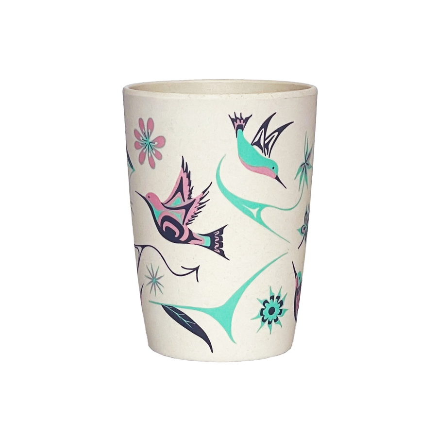 Cup - Bamboo - Hummingbird