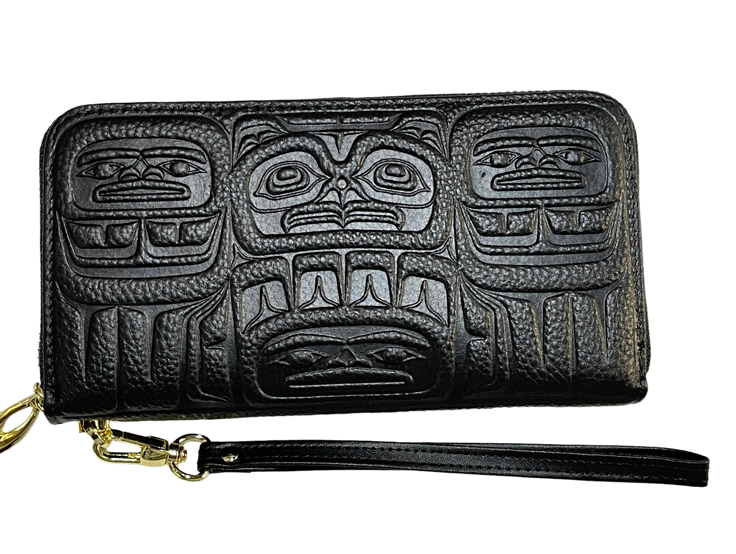 Wallet - Leather - Black - Spirit Eagle