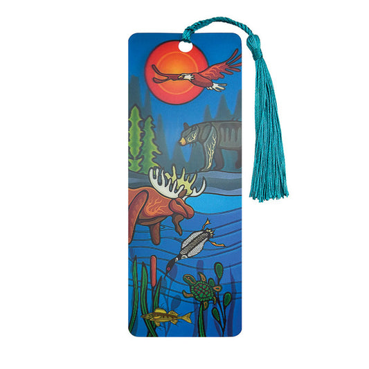 3D Lenticular Bookmark - All My Relatives (Indinawemaaganidag)