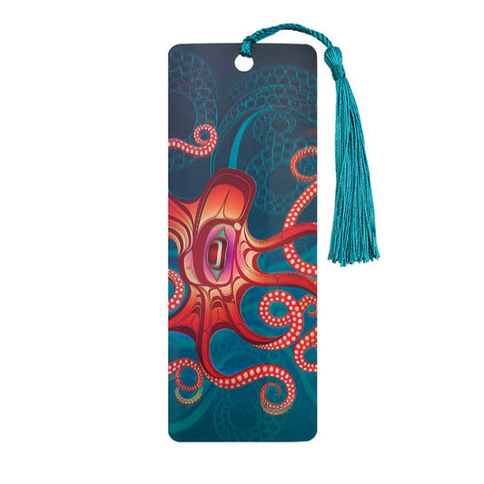3D Lenticular Bookmark - Octopus (Nuu)