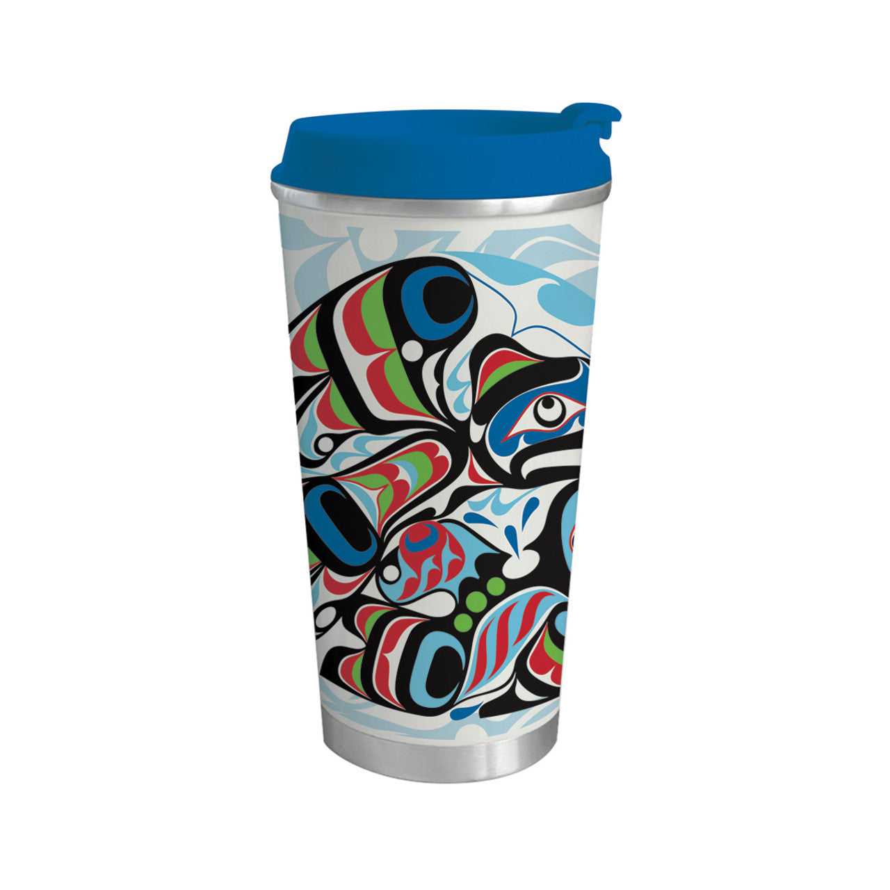 Travel Mug - Raven and Killer Whale