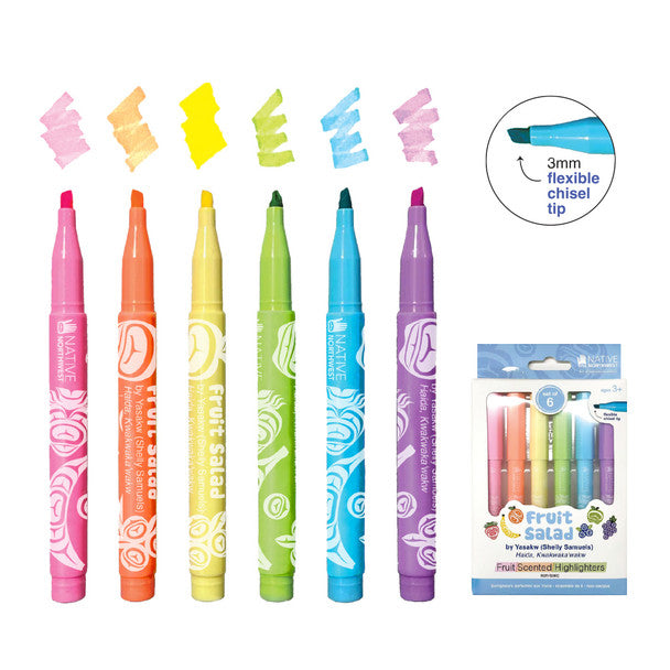 Highlighters - Fruit Scented - Fruit Salad