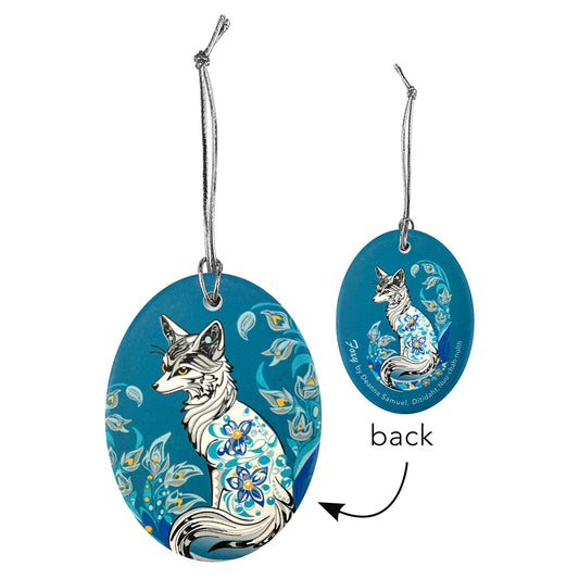 Ornament - Ceramic - Flat - Foxy