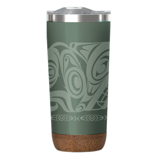 Travel Mug - Cork Base - 20oz - Urban Wolf