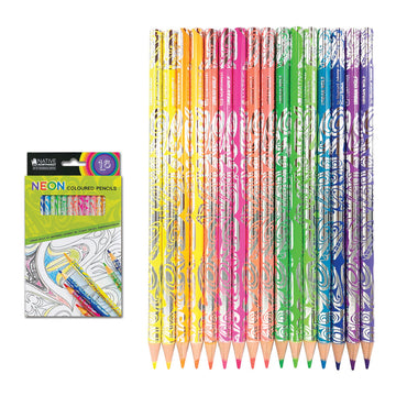 Coloured Pencils - Neon - Urban Wolf