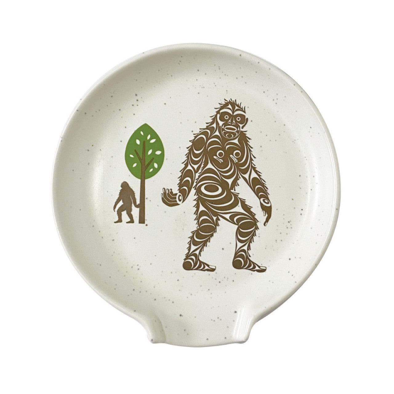 Spoon Rest - Ceramic - Sasquatch