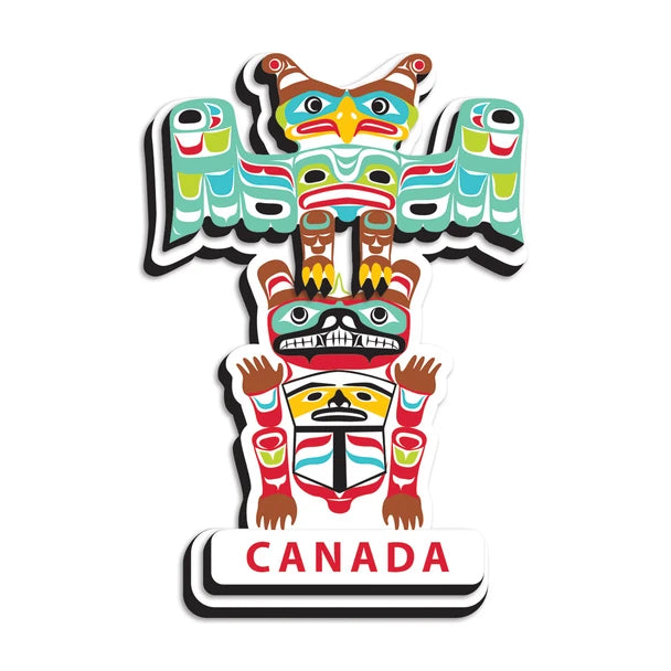 Magnet - 3D - Canada - Totem