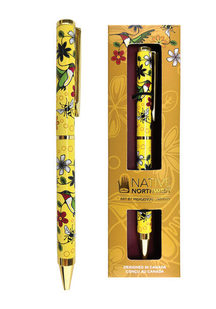 Premium Ballpoint Pen -  Hummingbird (Nenookaasi)