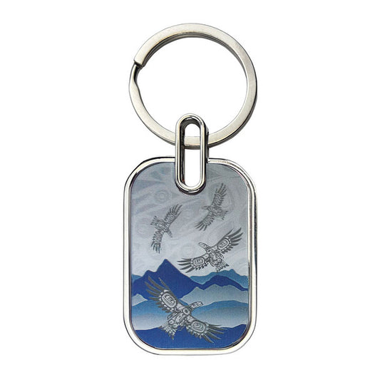 Keychain - Lenticular - Soaring Eagle