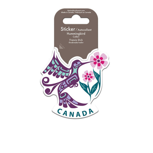 Sticker - Vinyl - Hummingbird (Canada)