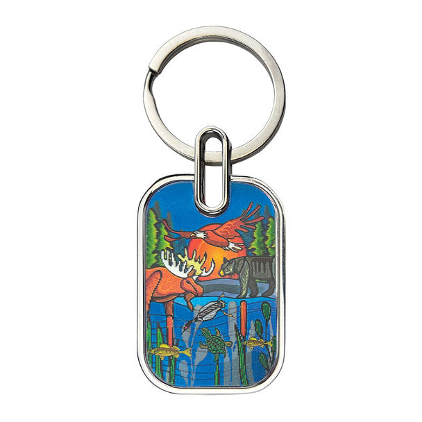 Keychain - Lenticular - All My Relatives (Indinawemaaganidag)