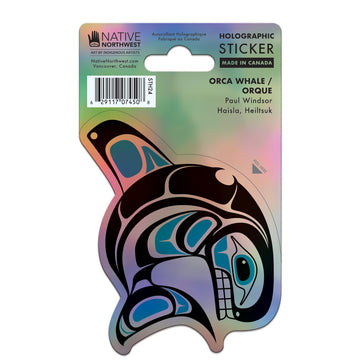 Sticker - Holographic - Orca Whale