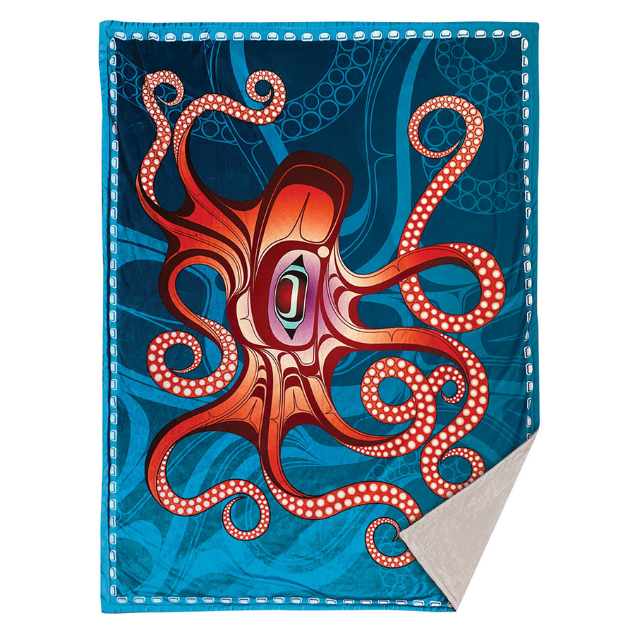 Blanket - Fleece - Octopus (Nuu)
