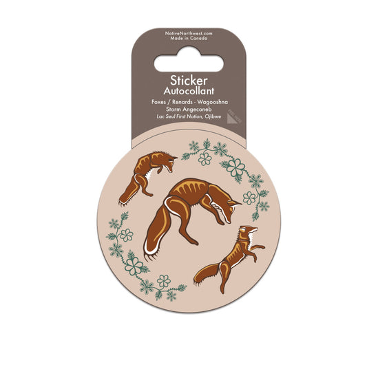 Sticker - Vinyl - Foxes (Wagooshna)