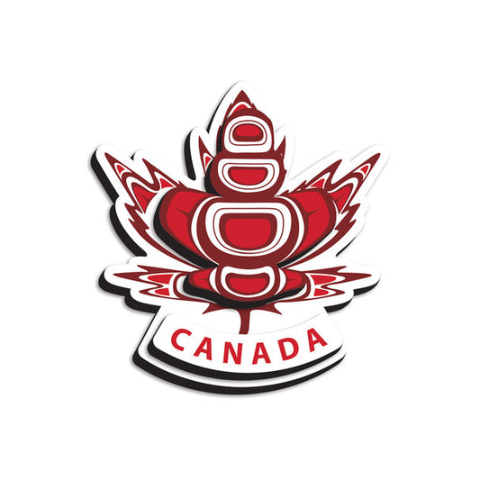 Magnet - 3D - Canada - Indigenous Maple