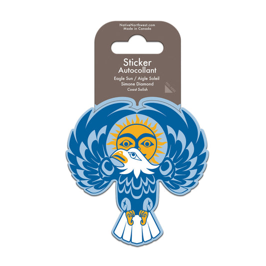 Sticker - Vinyl - Eagle Sun