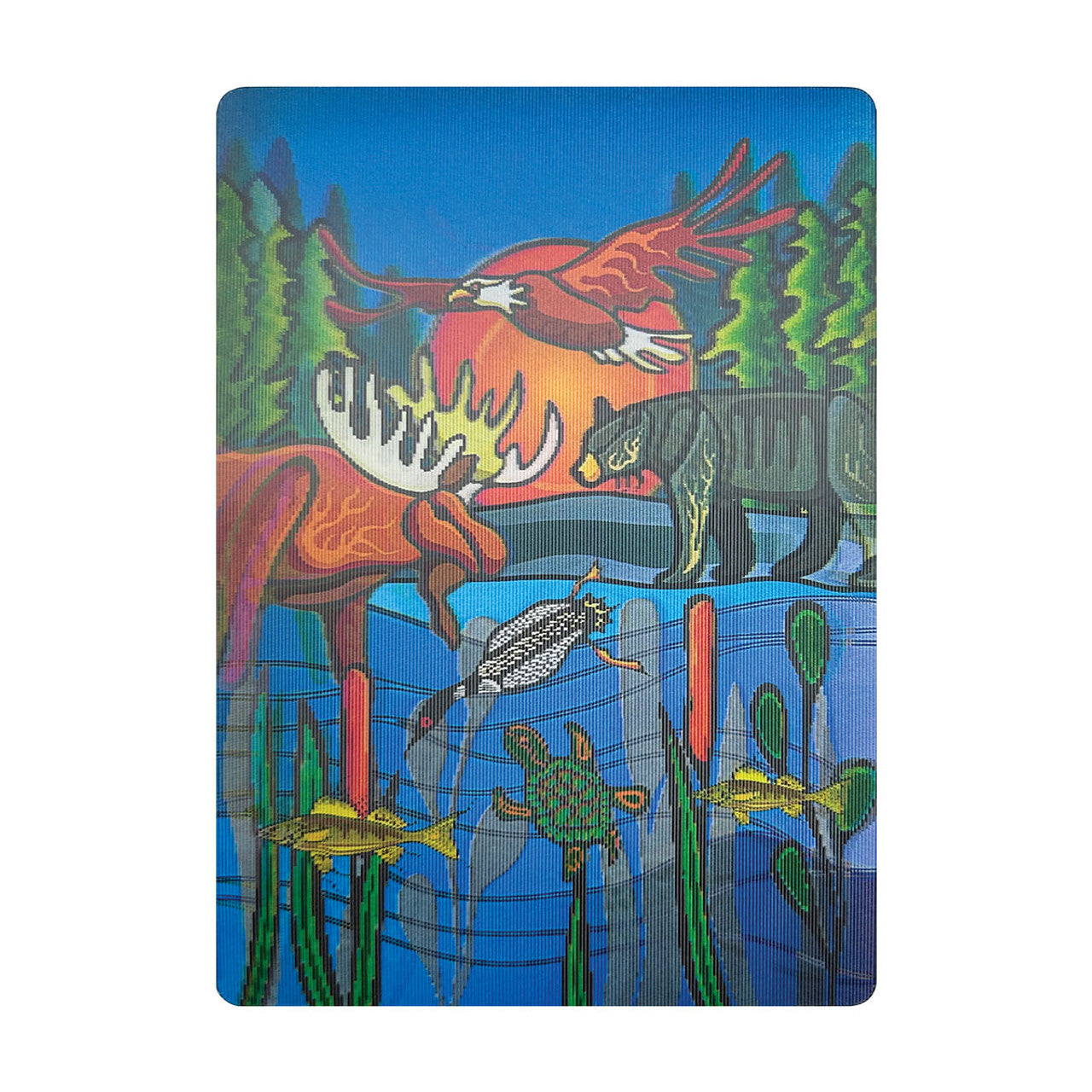 Magnet - 3D Lenticular - All My Relatives (Indinawemaaganidag)