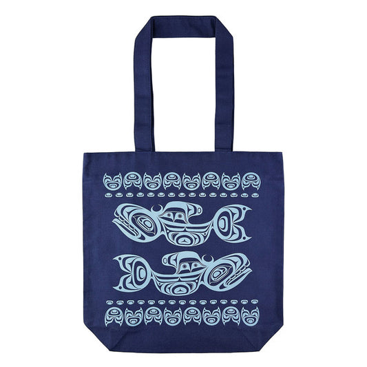 Tote Bag - Cotton Canvas - Killer Whale