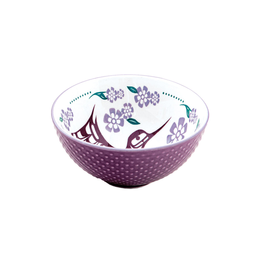 Bowl - Porcelain - Small - Hummingbird Purple