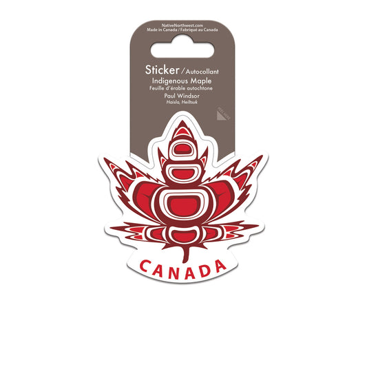 Sticker - Vinyl - Indigenous Maple (Canada)
