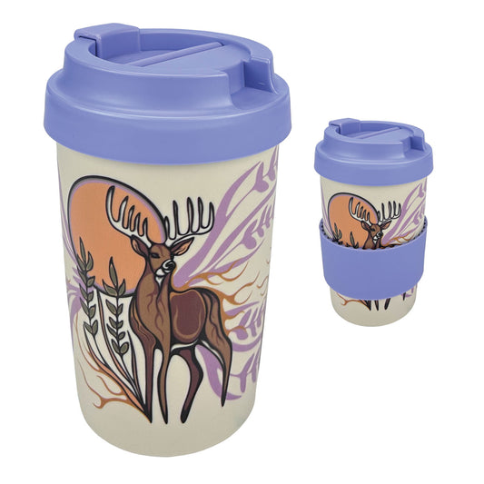 Travel Mug - Eco (15oz) - Deer (Waawaashkeshi)