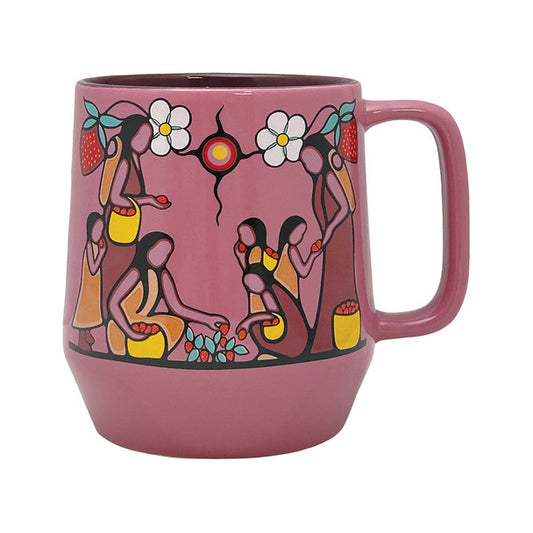 Mug - Ceramic - Big - 20oz - Heart Berry Gatherers