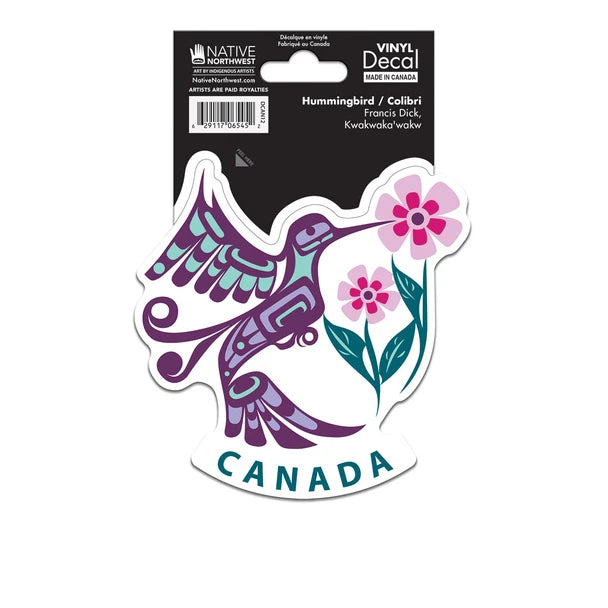 Decal - Hummingbird (Canada)